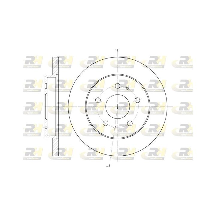 Stabdžių diskas ROADHOUSE 61143.00