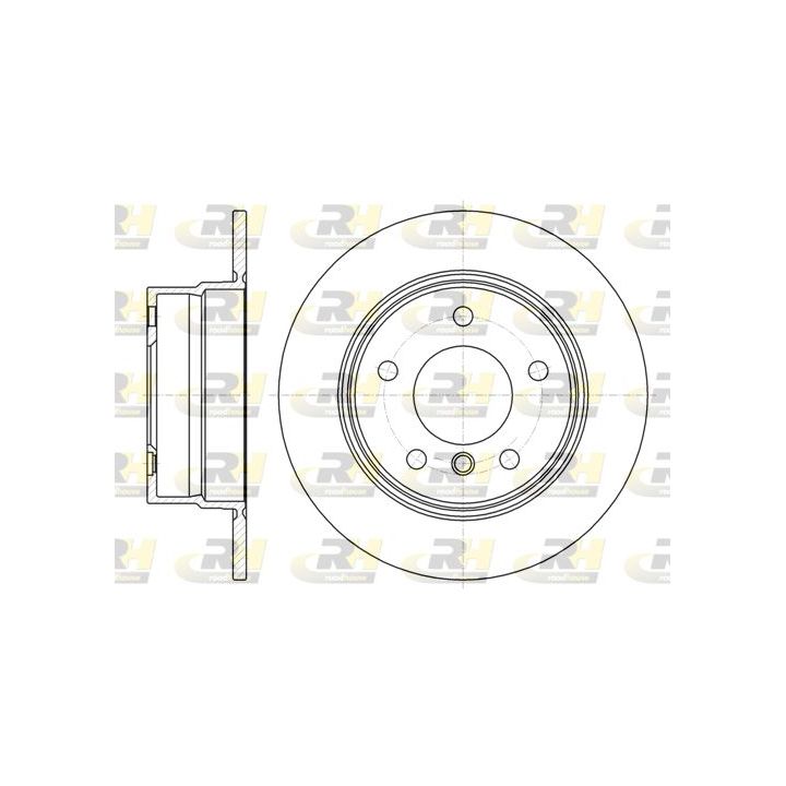 Stabdžių diskas ROADHOUSE 61144.00