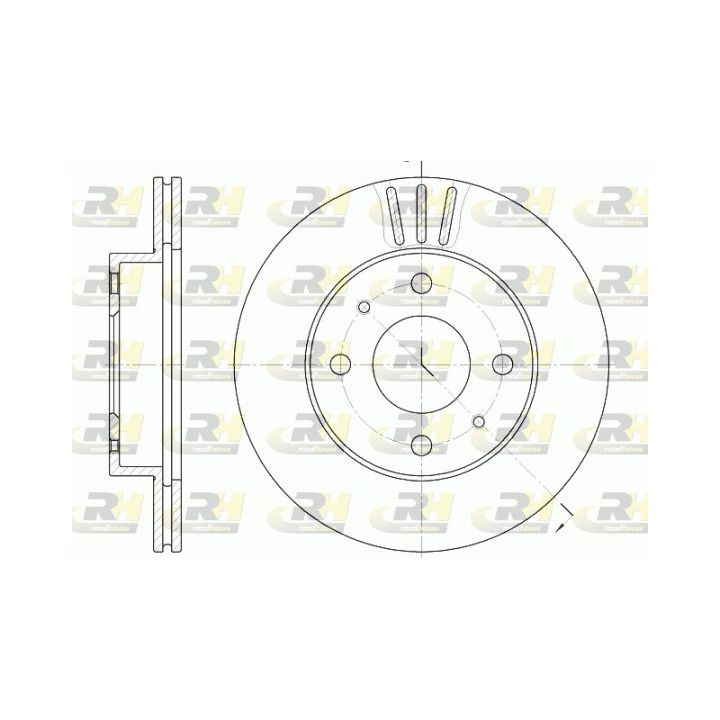 Stabdžių diskas ROADHOUSE 61148.10