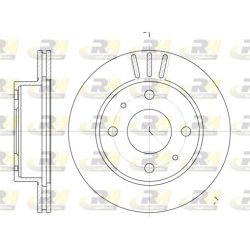 Stabdžių diskas ROADHOUSE 61150.10