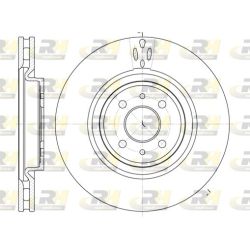 Stabdžių diskas ROADHOUSE 61151.10