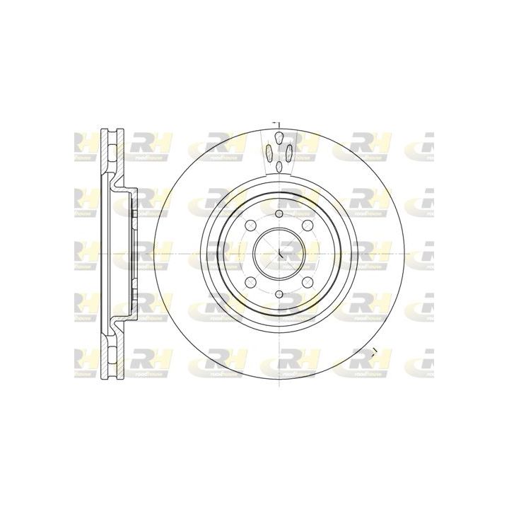 Stabdžių diskas ROADHOUSE 61151.10