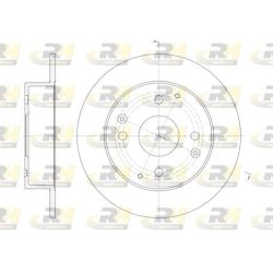 Stabdžių diskas ROADHOUSE 61156.00