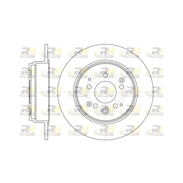 Stabdžių diskas ROADHOUSE 61157.00