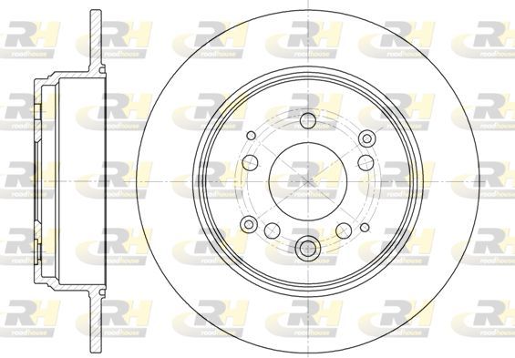 Stabdžių diskas ROADHOUSE 61157.00