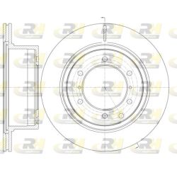 Stabdžių diskas ROADHOUSE 61159.10