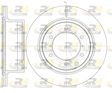 Stabdžių diskas ROADHOUSE 61159.10
