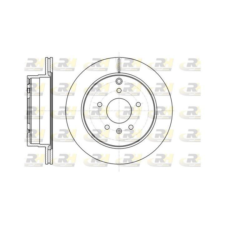 Stabdžių diskas ROADHOUSE 61182.10
