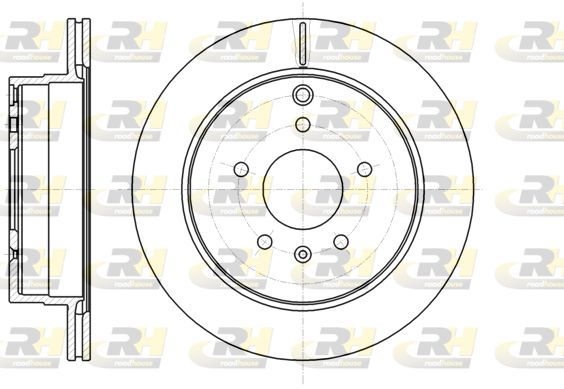 Stabdžių diskas ROADHOUSE 61182.10