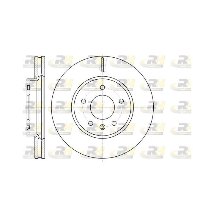 Stabdžių diskas ROADHOUSE 61183.10