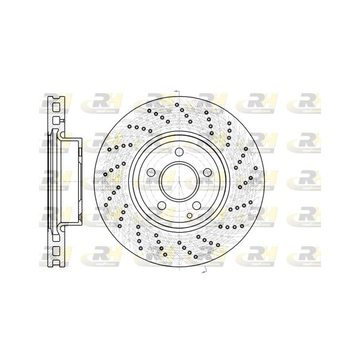 Stabdžių diskas ROADHOUSE 61185.10