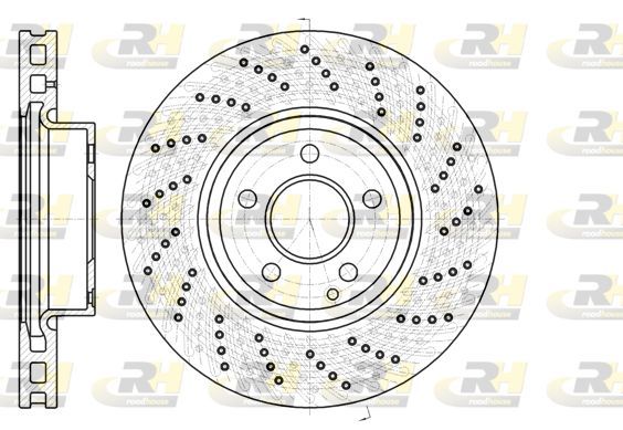 Stabdžių diskas ROADHOUSE 61185.10