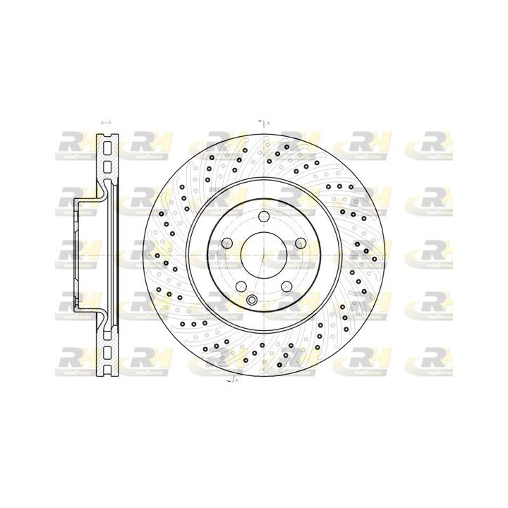 Stabdžių diskas ROADHOUSE 61186.10