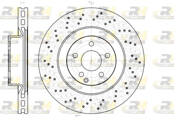 Stabdžių diskas ROADHOUSE 61186.10