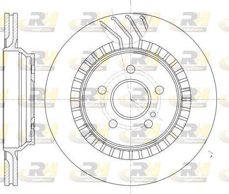 Stabdžių diskas ROADHOUSE 61187.10
