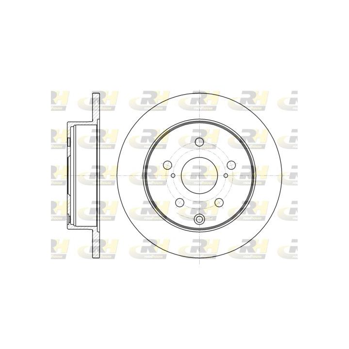 Stabdžių diskas ROADHOUSE 61188.00