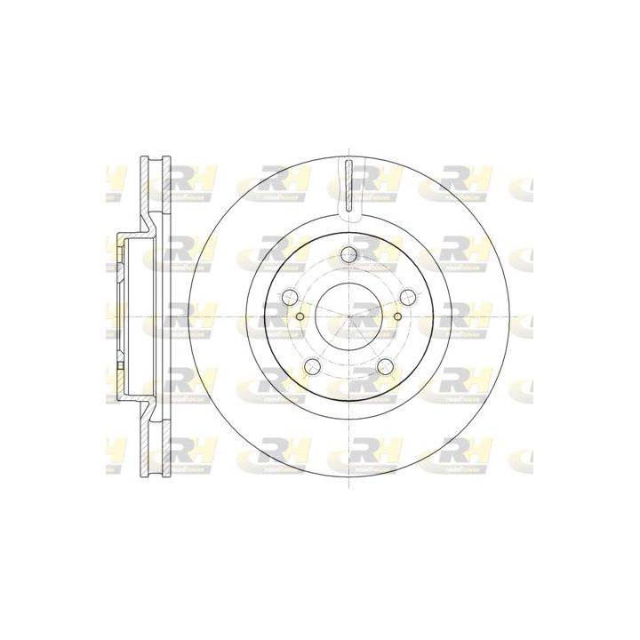 Stabdžių diskas ROADHOUSE 61189.10