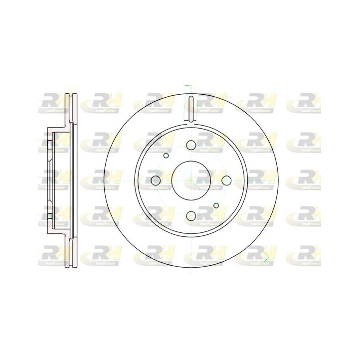 Stabdžių diskas ROADHOUSE 61190.10
