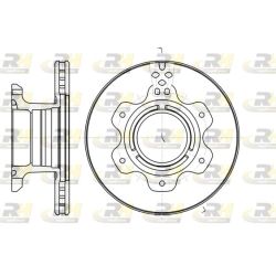 Stabdžių diskas ROADHOUSE 61191.10