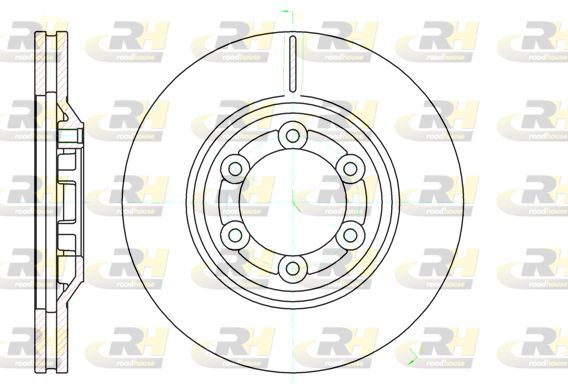 Stabdžių diskas ROADHOUSE 61193.10