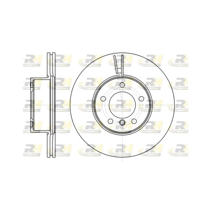 Stabdžių diskas ROADHOUSE 61194.10