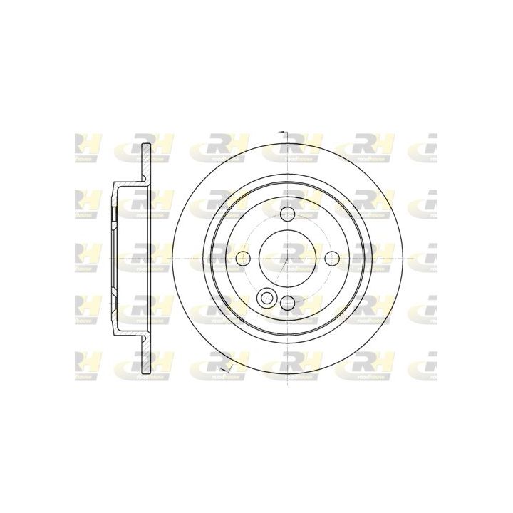 Stabdžių diskas ROADHOUSE 61195.00