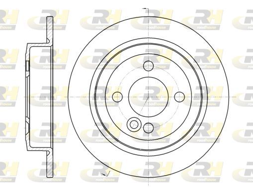 Stabdžių diskas ROADHOUSE 61195.00