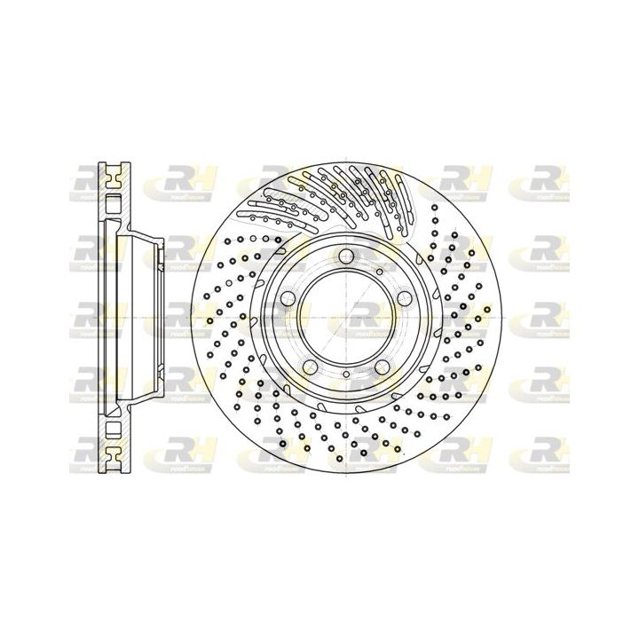 Stabdžių diskas ROADHOUSE 61196.10