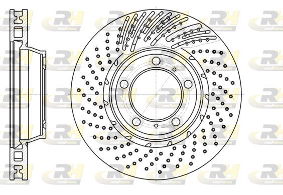 Stabdžių diskas ROADHOUSE 61196.11