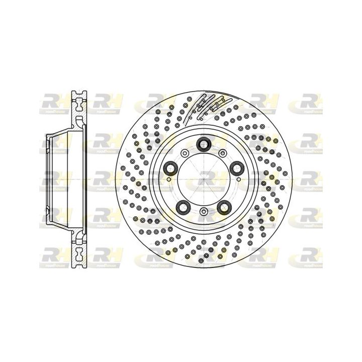 Stabdžių diskas ROADHOUSE 61198.10