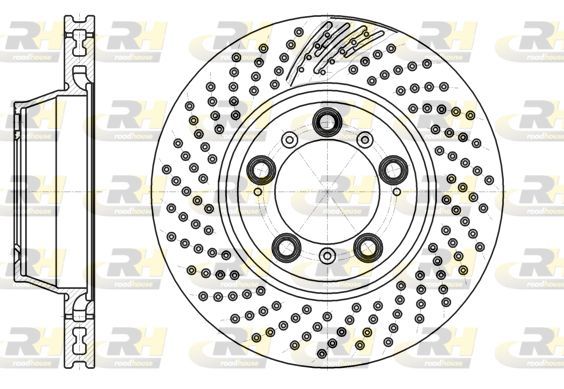 Stabdžių diskas ROADHOUSE 61198.10