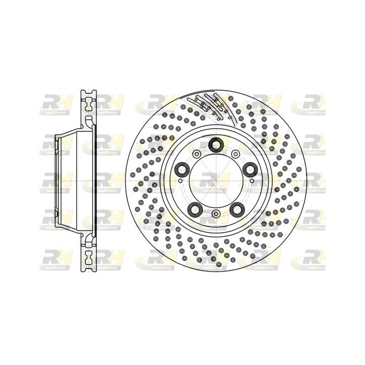 Stabdžių diskas ROADHOUSE 61198.11