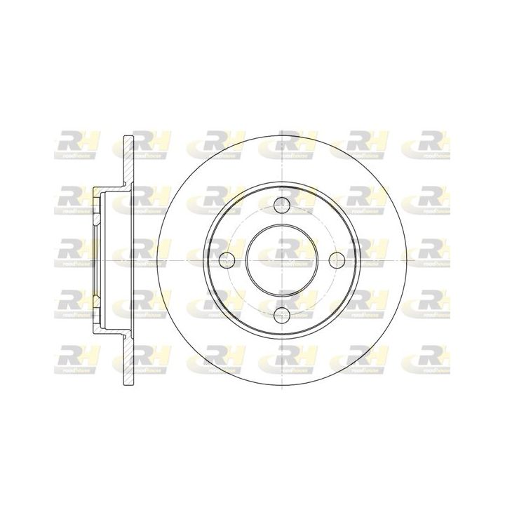 Stabdžių diskas ROADHOUSE 6120.00