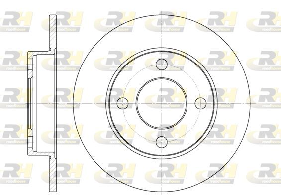 Stabdžių diskas ROADHOUSE 6120.00