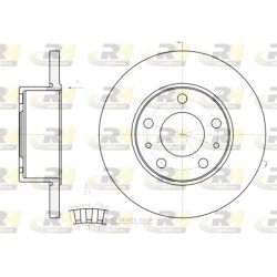 Stabdžių diskas ROADHOUSE 61202.00