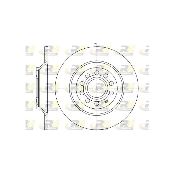 Stabdžių diskas ROADHOUSE 61207.00