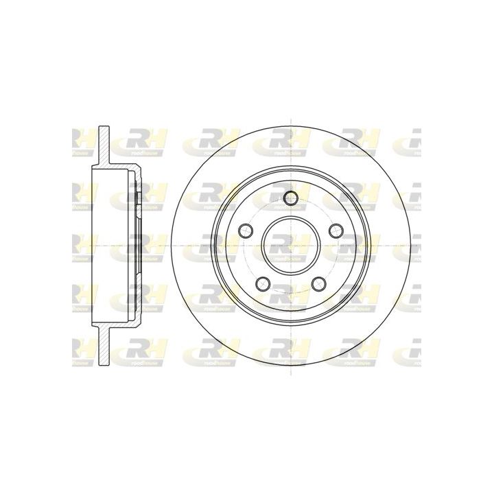 Stabdžių diskas ROADHOUSE 61211.00