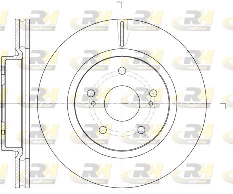 Stabdžių diskas ROADHOUSE 61212.10