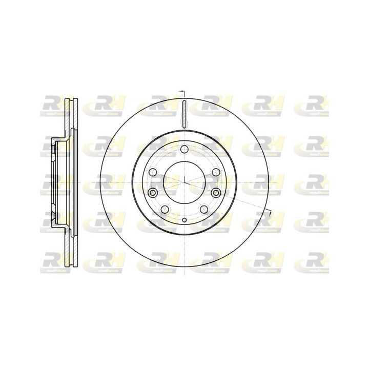Stabdžių diskas ROADHOUSE 61215.10