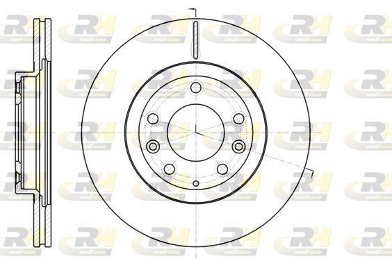 Stabdžių diskas ROADHOUSE 61215.10
