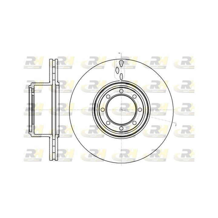 Stabdžių diskas ROADHOUSE 61216.10