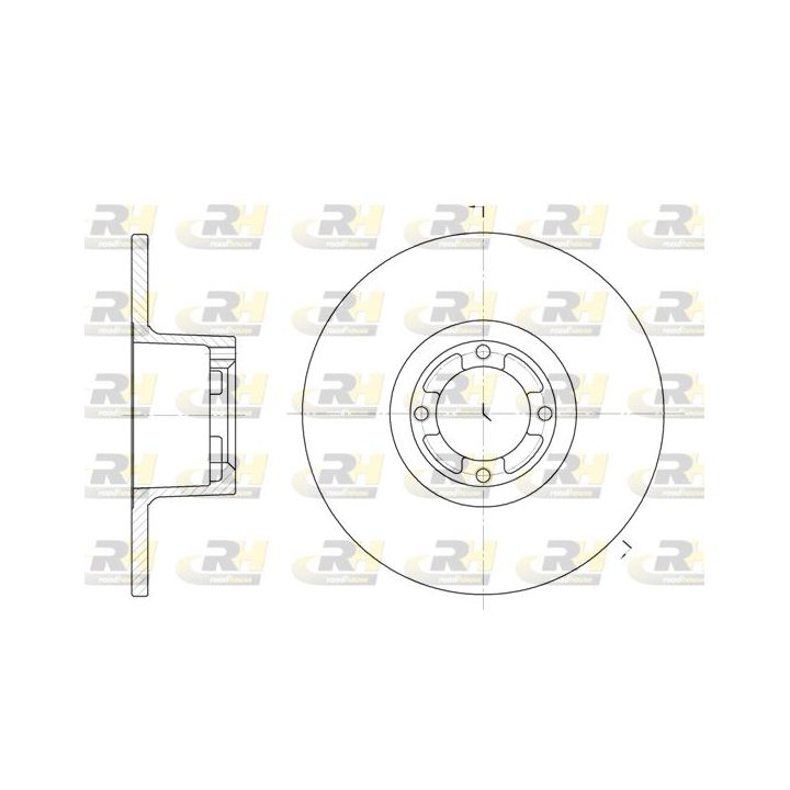 Stabdžių diskas ROADHOUSE 61219.00