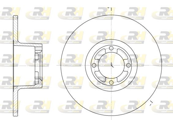 Stabdžių diskas ROADHOUSE 61219.00