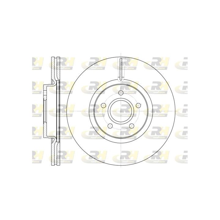 Stabdžių diskas ROADHOUSE 61223.10