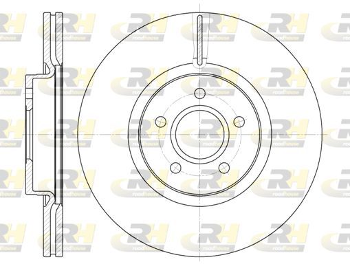 Stabdžių diskas ROADHOUSE 61223.10