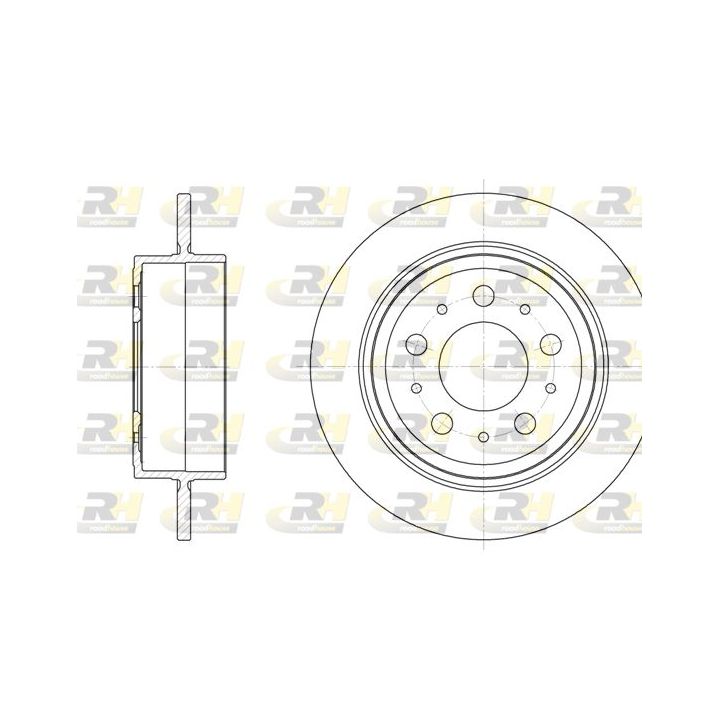 Stabdžių diskas ROADHOUSE 61224.00