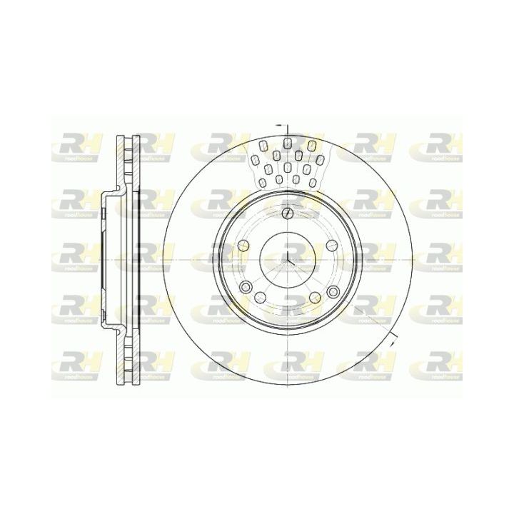 Stabdžių diskas ROADHOUSE 61225.10