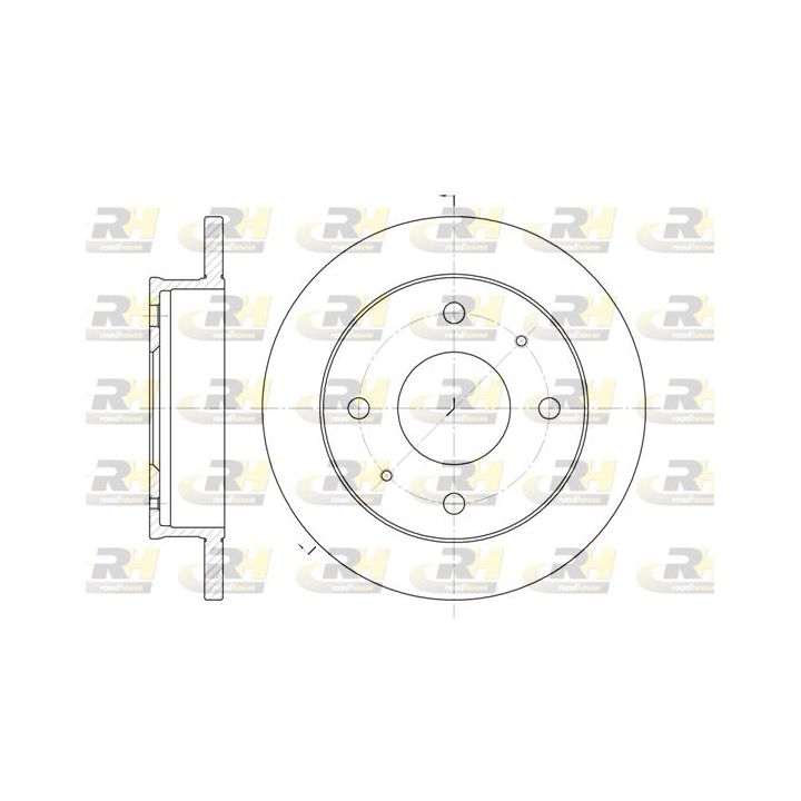 Stabdžių diskas ROADHOUSE 61226.00