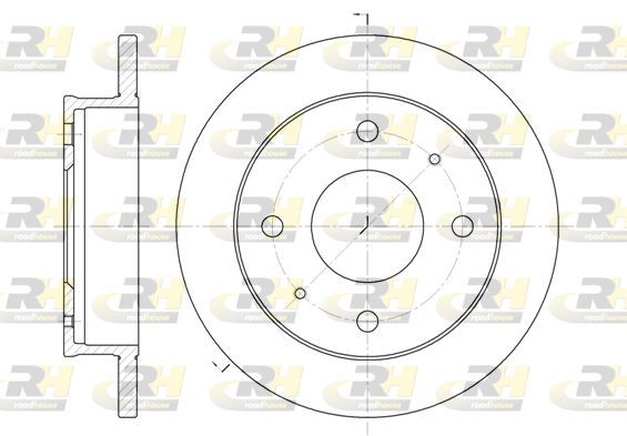 Stabdžių diskas ROADHOUSE 61226.00