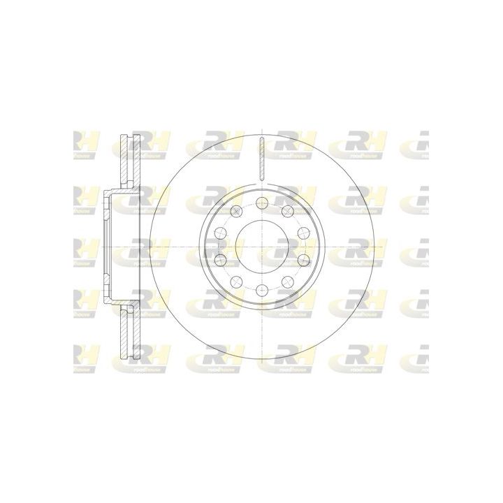 Stabdžių diskas ROADHOUSE 61227.10